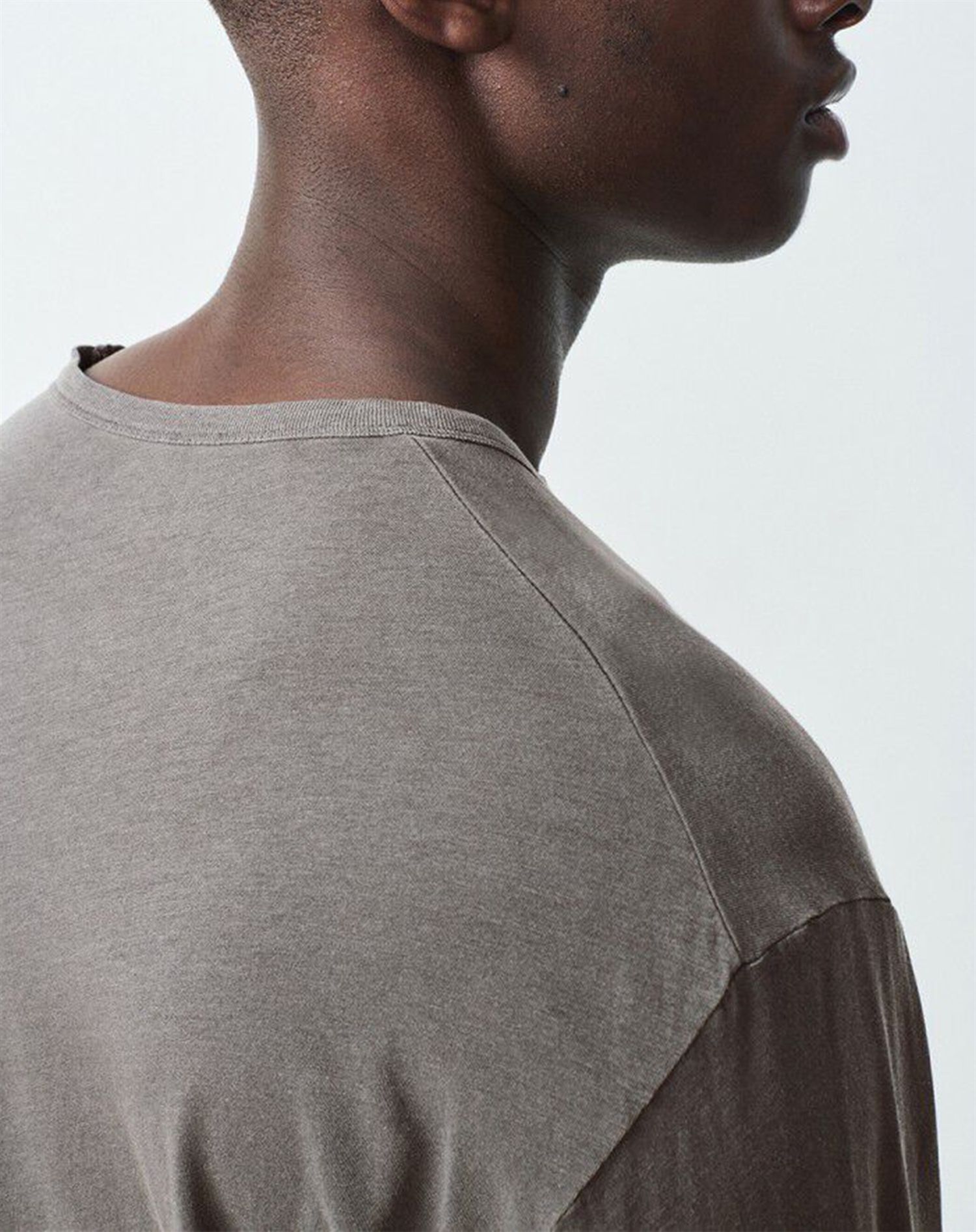 American Vintage - Devon Langærmet T-shirt - Ardoise Vintage